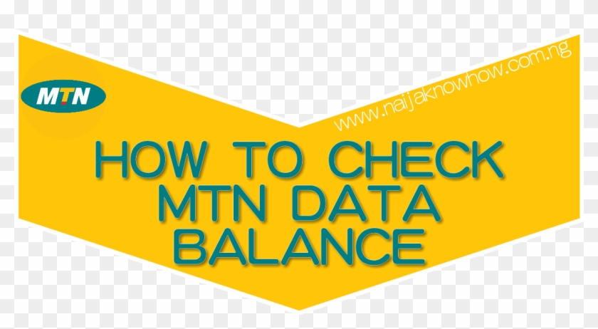 How To Check Mtn Data Balance - Mtn How To Check Data #442066