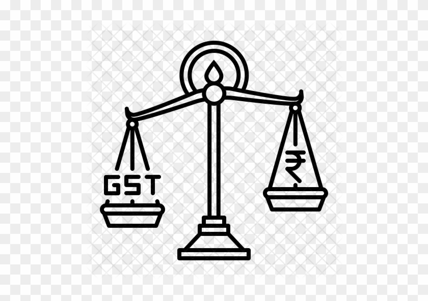 Balance Icon - Drawing Images Of Gst #442155