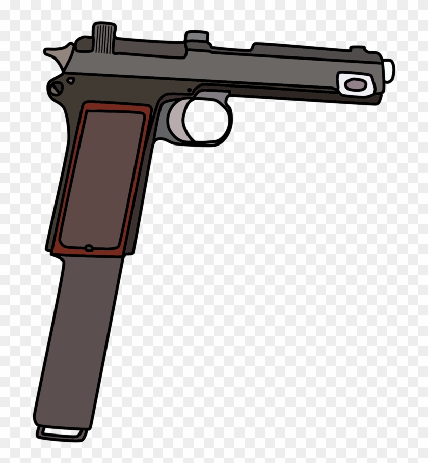 Steyr M1912 Machine Pistol By Whellerng - Steyr M1912 Machine Pistol #442196