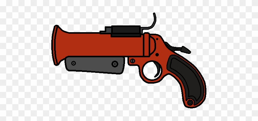 Drawn Weapon Tf2 - Flare Gun Clipart #442241