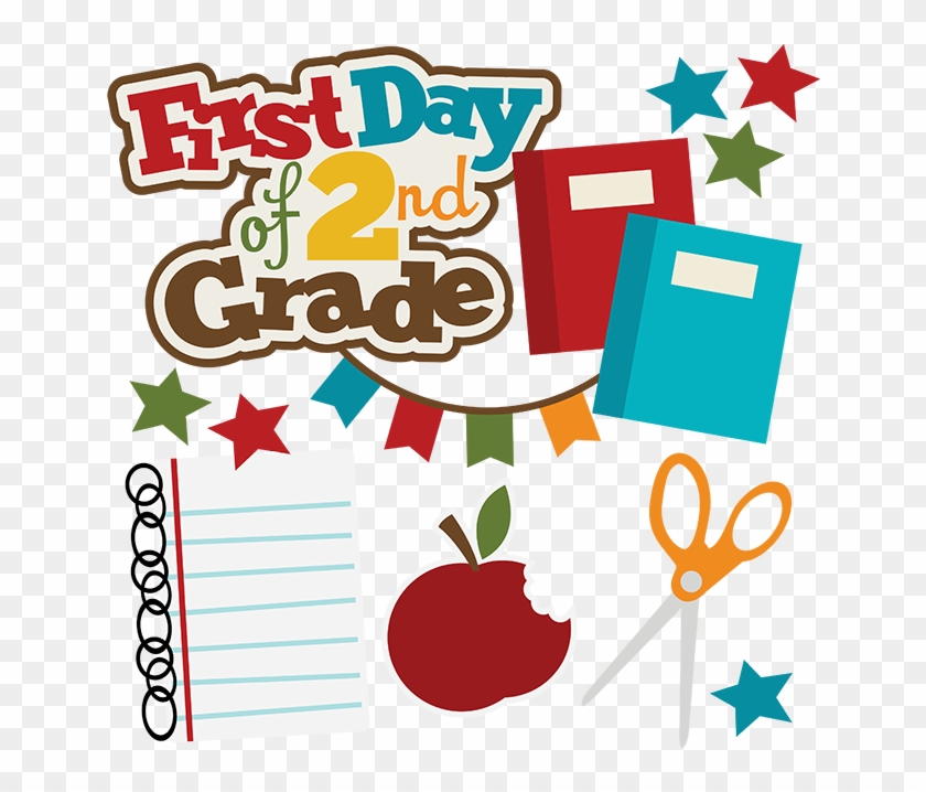 First Day Of 2nd Grade Clipart - 1st Day Of School 2nd Grade #442277