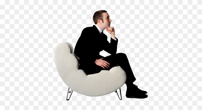Sitting Man Png Clipart - Always Expect The Unexpected #442423