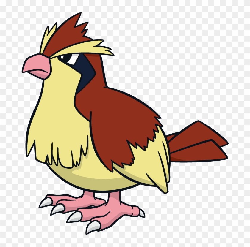 Pidgeot By Meowmatsu - Pidgey Pokemon Rojo Fuego - Free Transparent PNG  Clipart Images Download