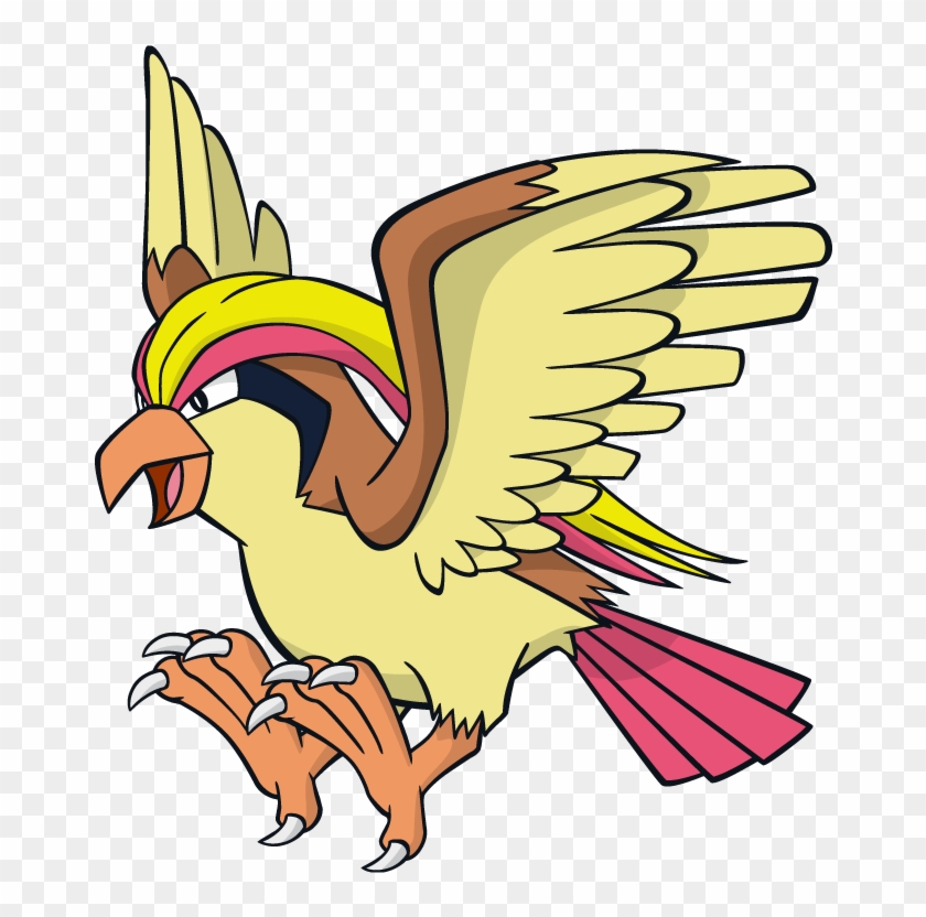 Pidgeot Pokemon Character Vector Art - Pidgeot Pokemon #442465