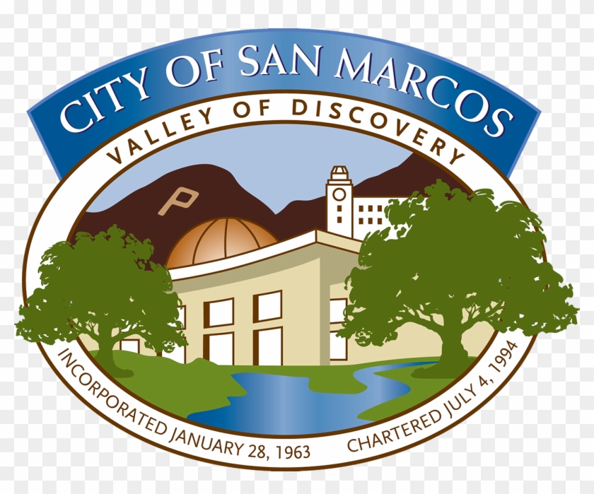 Official Seal Of The City Of San Marcos, Ca - City Of San Marcos Logo #442505