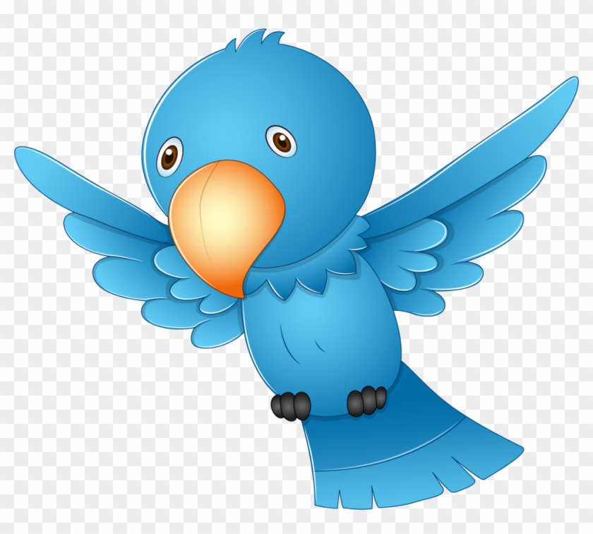 Bird Flight Cartoon - Png Flying Cartoon Bird #442532