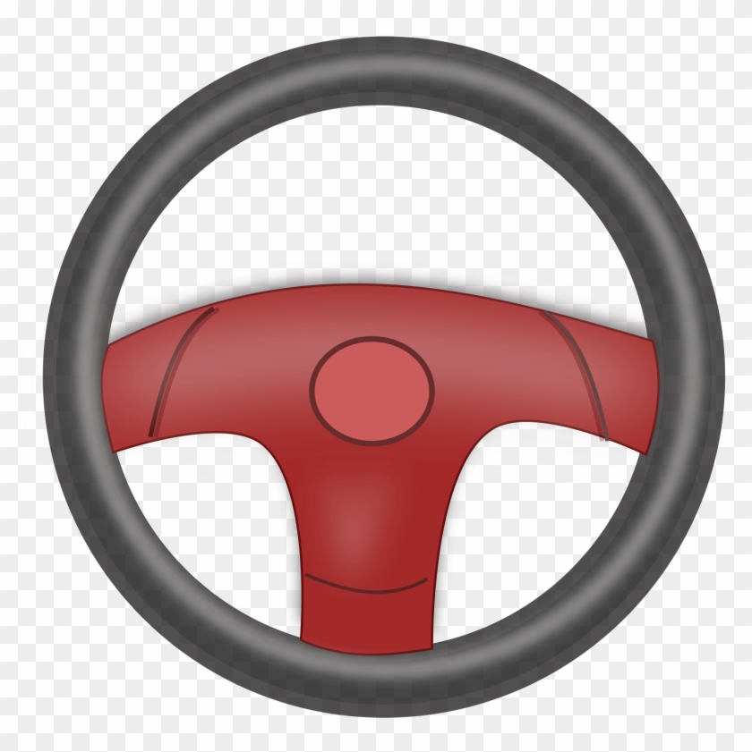 Big Image - Steering Wheel Clip Art #442567