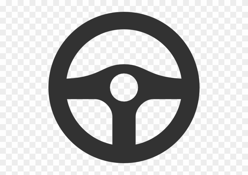 Steering Wheel Icon - Steering Wheel Icon Blue #442577