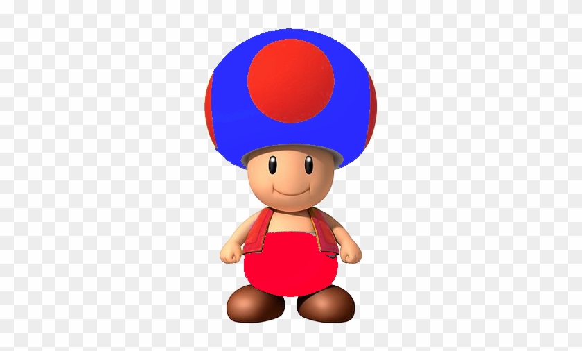 Fire Blue Toad - Mushroom In Mario Bros #442597