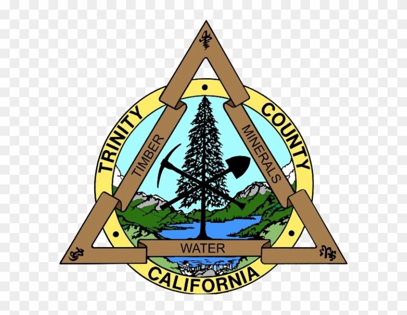 Seal Of Trinity County, California - Trinity County California Seal #442614