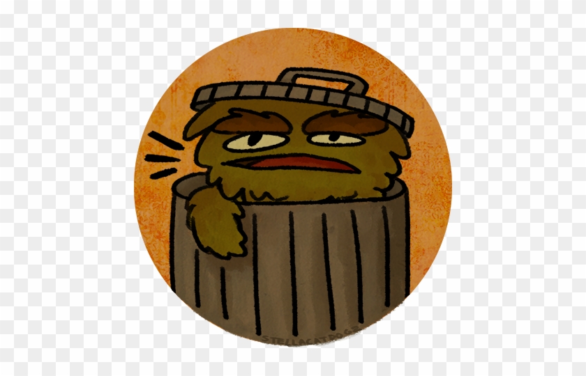 Oscar The Grouch, For Beli's Muppet Collection - Illustration #442635