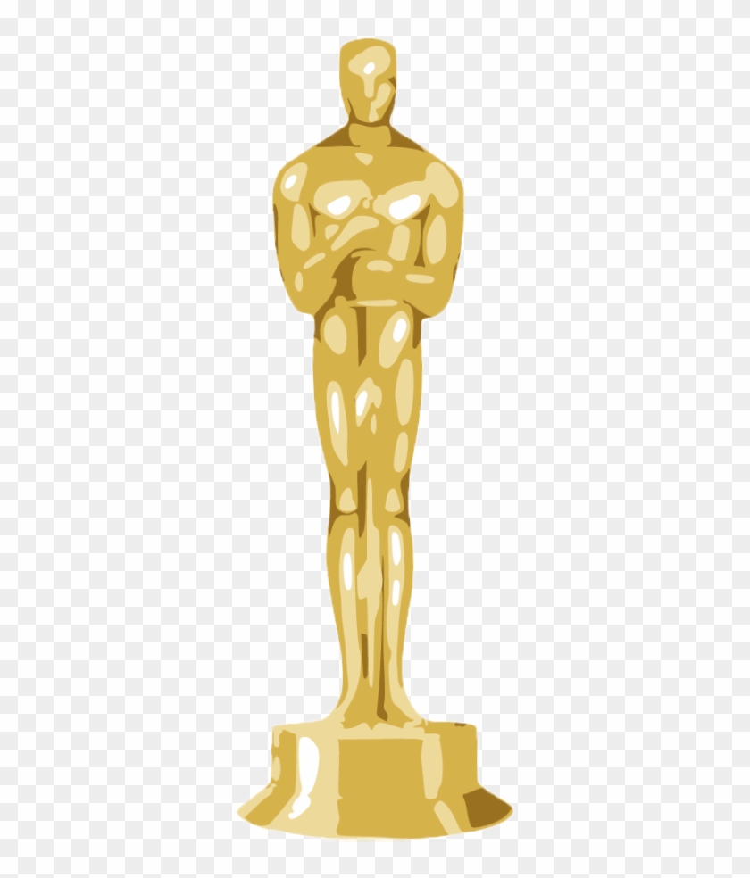 Oscar Clipart Golden - Golden Globe Trophy Clipart #442637