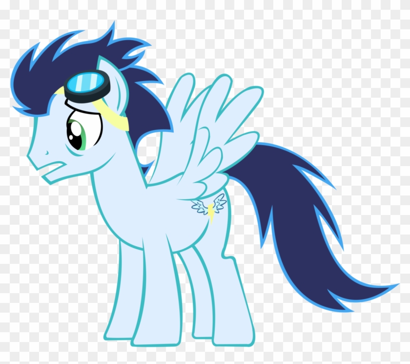 Worried Soarin Vector By Speedingturtle On Deviantart - My Little Pony Pegasus #442759