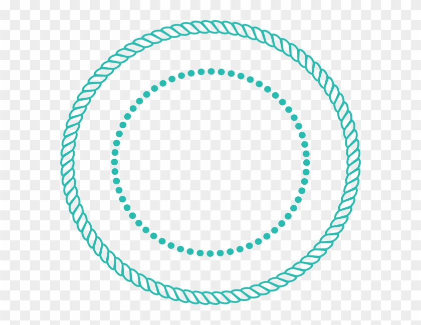 Circle Rope Frame Vector #442770