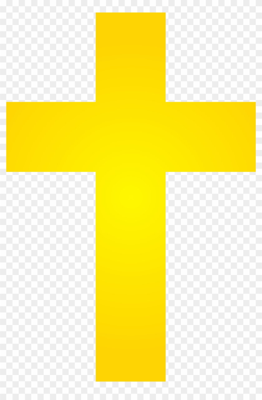 Gold Cross Clipart - Gold Cross Clipart #442820