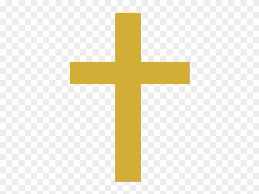 Gold Cross - Gold Cross Png #442829