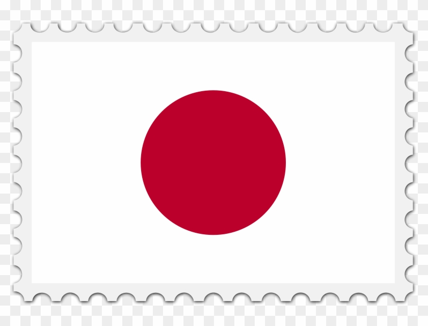 Medium Image - Japan Flag Stamp #442831