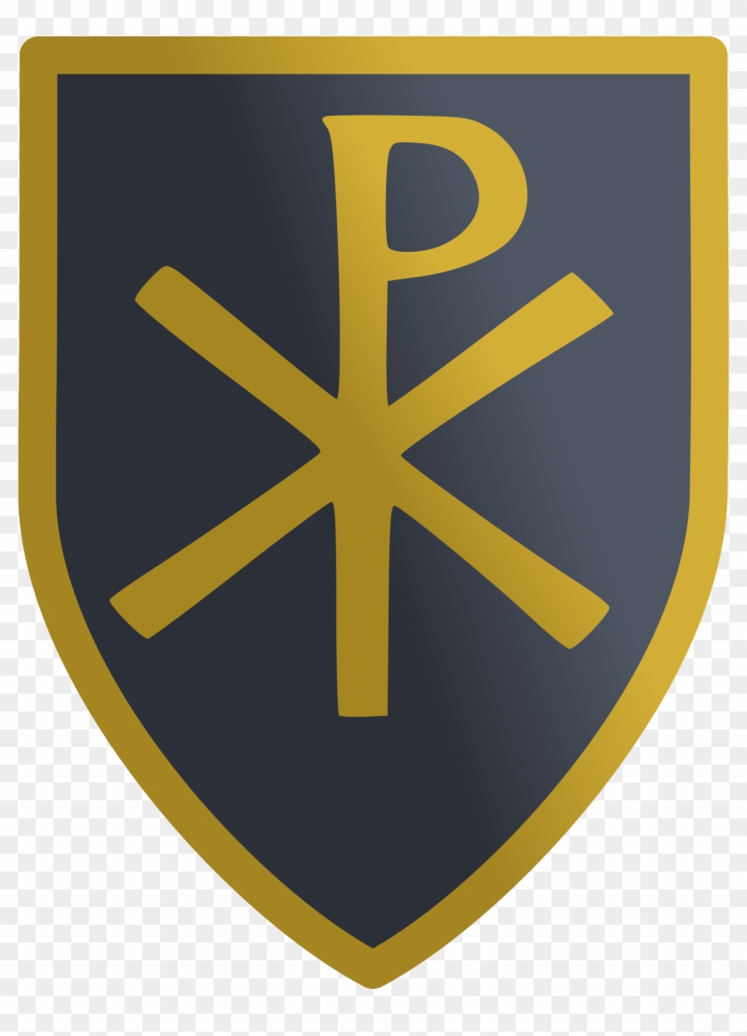 This Free Icons Png Design Of Christian Shield - Chi Rho On Shield #442875