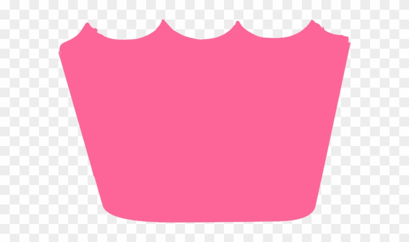 Pink Cupcake Cup Clip Art At Clker - Cupcake Cup Clipart #442881