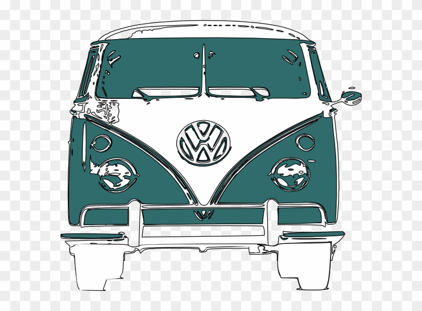 Hippies Clipart Vw Camper Van - Campervan Clipart Png #442918