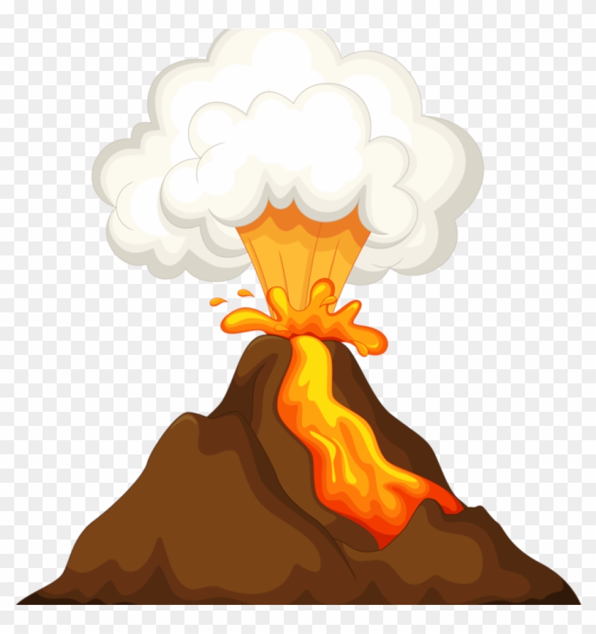 Volcano Clipart 747 Volcano Clip Art And Scrapbook - Volcano Png #442972