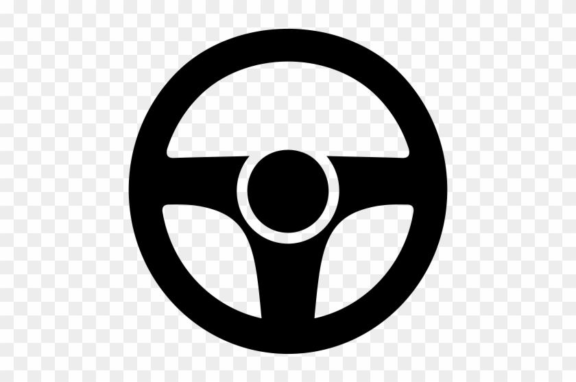 Steering Wheel 1 , Car, Sports Icon - Steer Logo Png #442985