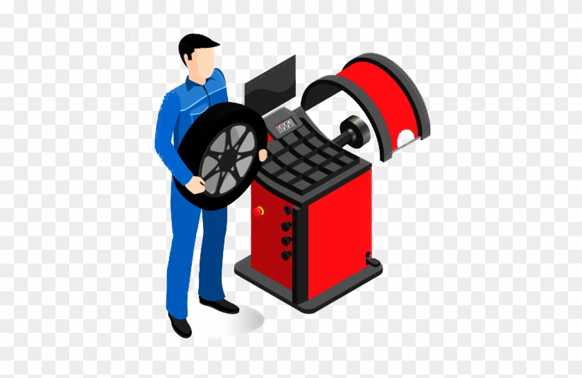 Wheel Balancing - Wheel Balancing Clip Art #442989