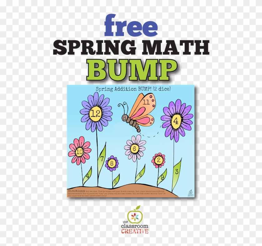Spring Clipart Math - Kindergarten #443000