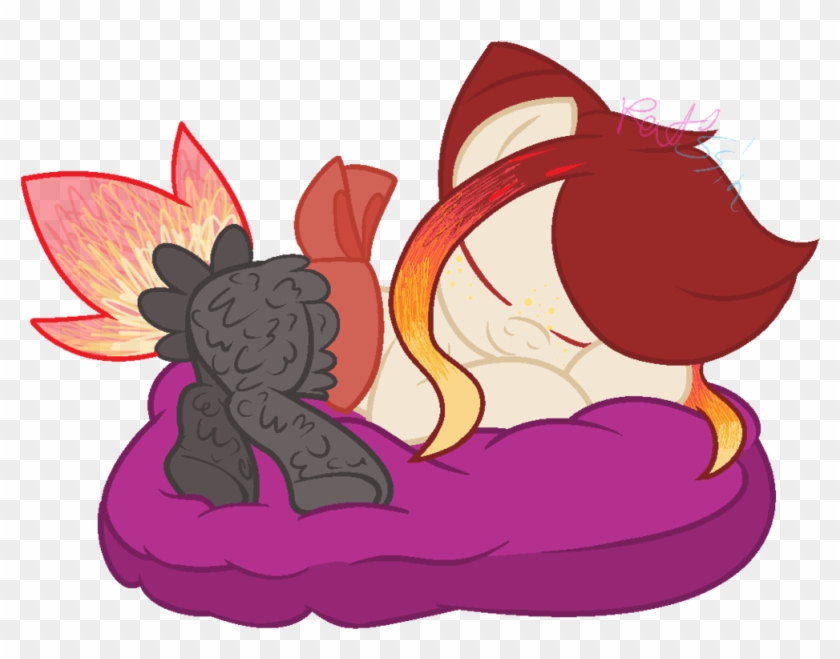 Mlp/base/sleeping Lava By Katsshitsyes - Mlp Base Sleep #443014