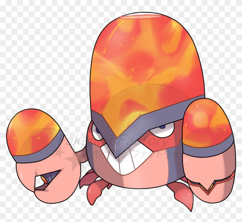 Lava Blaster Pokemon By Harikenn - Fakemon Lava #443040