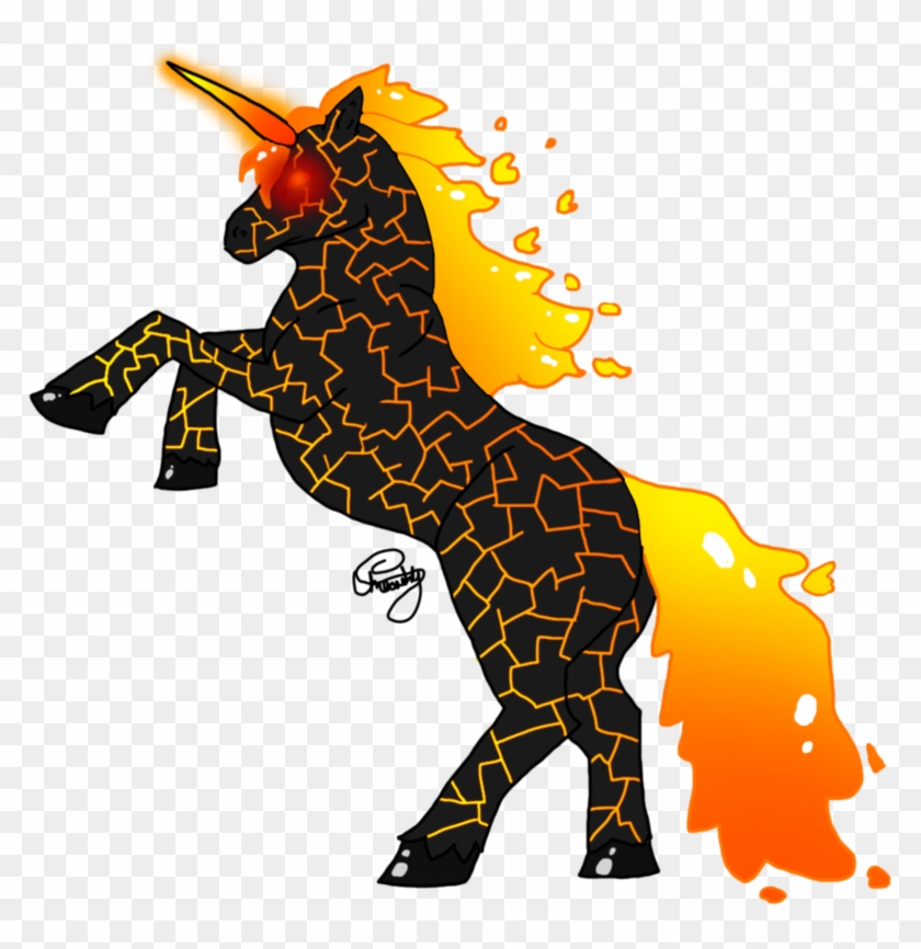 Lava Unicorn By Unearthlysoap - Lava Unicorn #443116