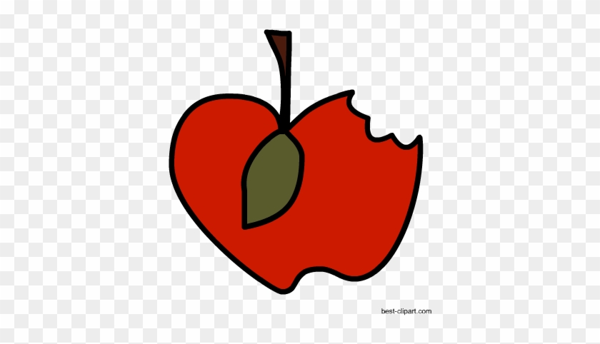 Free Apple With A Bite Clipart - Arnold Coat Of Arms #443127