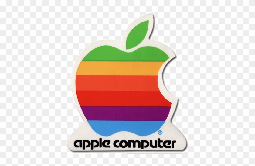 Original Apple 4 Inch Sticker - Steve Job Next Logo #443136
