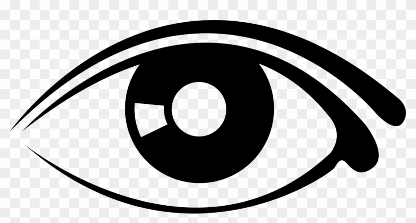 Eyes-40889 - Eye Clip Art Black And White #443221