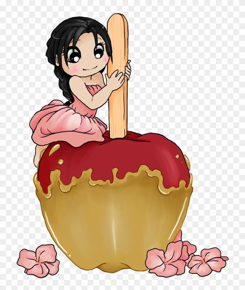 Caramel Apple By Art Forarts Sake - Drawing Of Caramel Candy Apple #443258