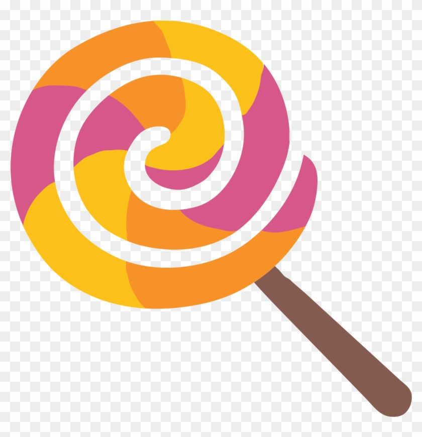 File - Emoji U1f36d - Svg - Lollipop Emoji Png #443365