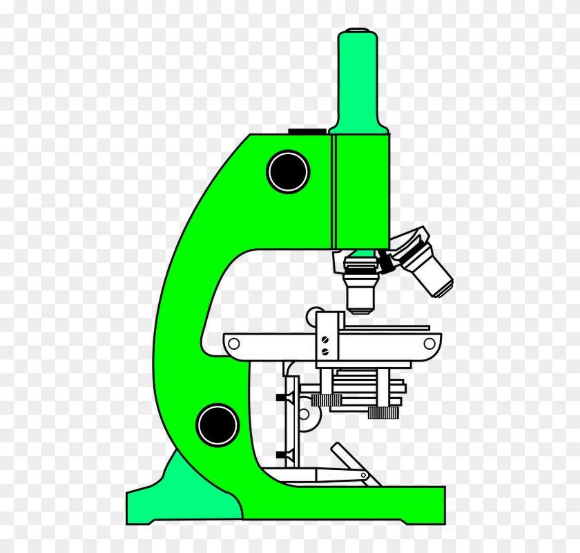 Dna Cliparts 19, Buy Clip Art - Parts Of A Microscope #443395