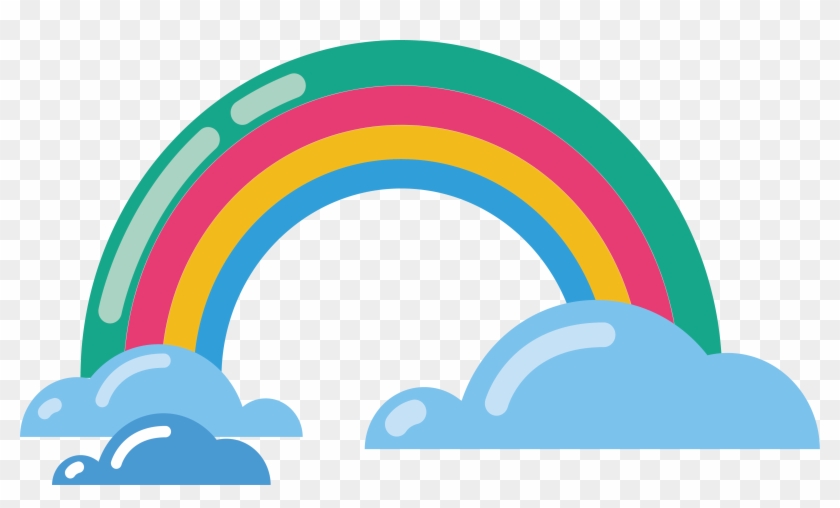 Rainbow Bifrxf6st Euclidean Vector - Rainbow Vector Png Png Transparente #443401