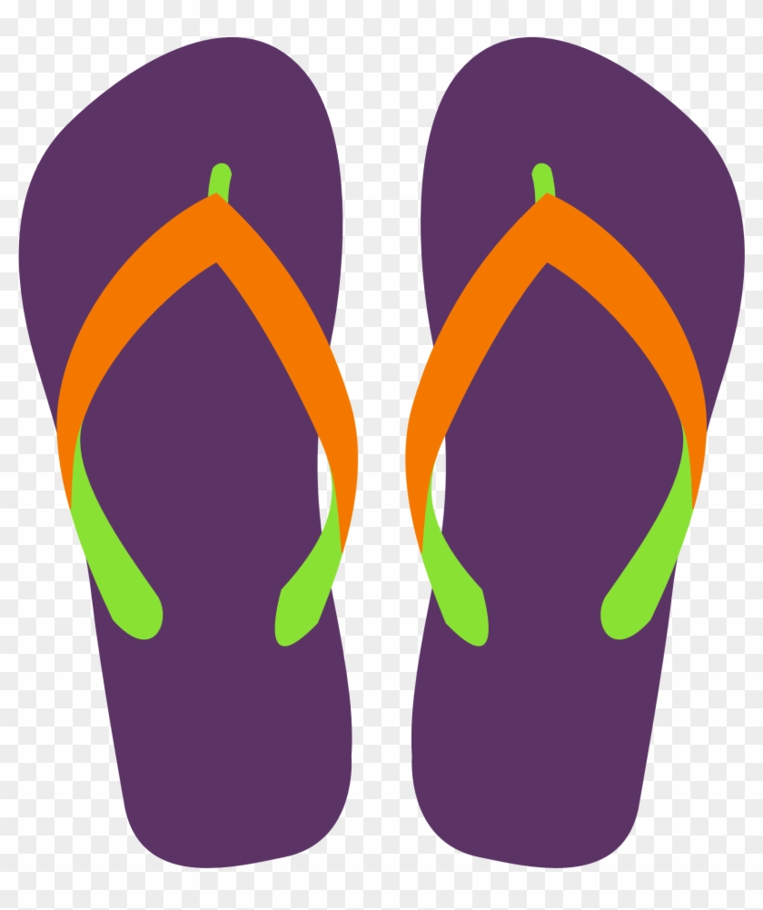 Net Clip Art Havaianas Flip Flops 4 Svg - Flip Flop Clip Art #443488