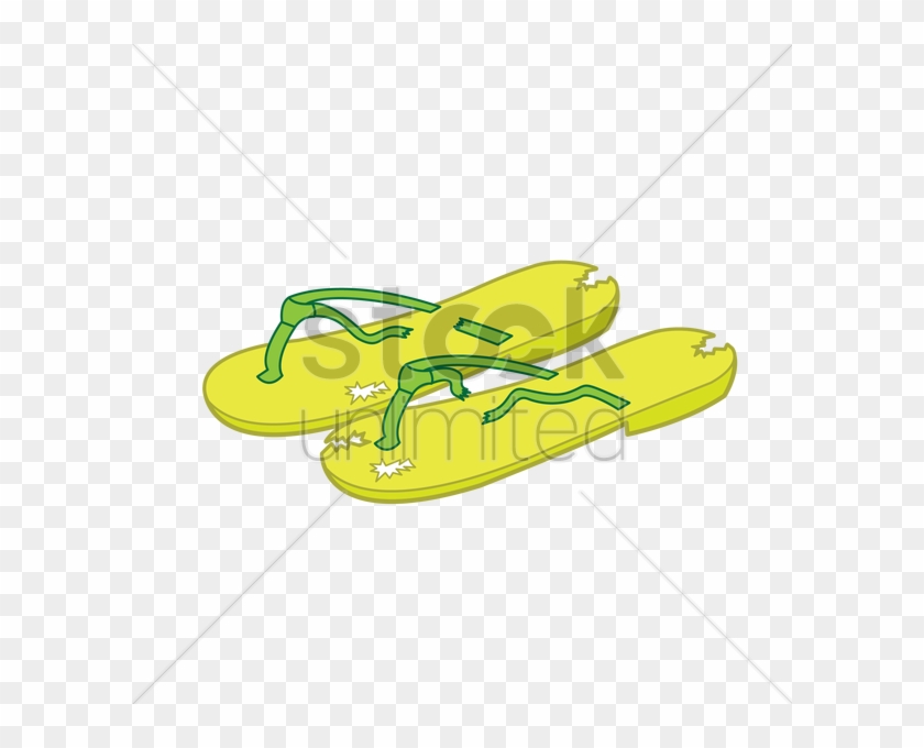 Broken Slipper Clipart #443547