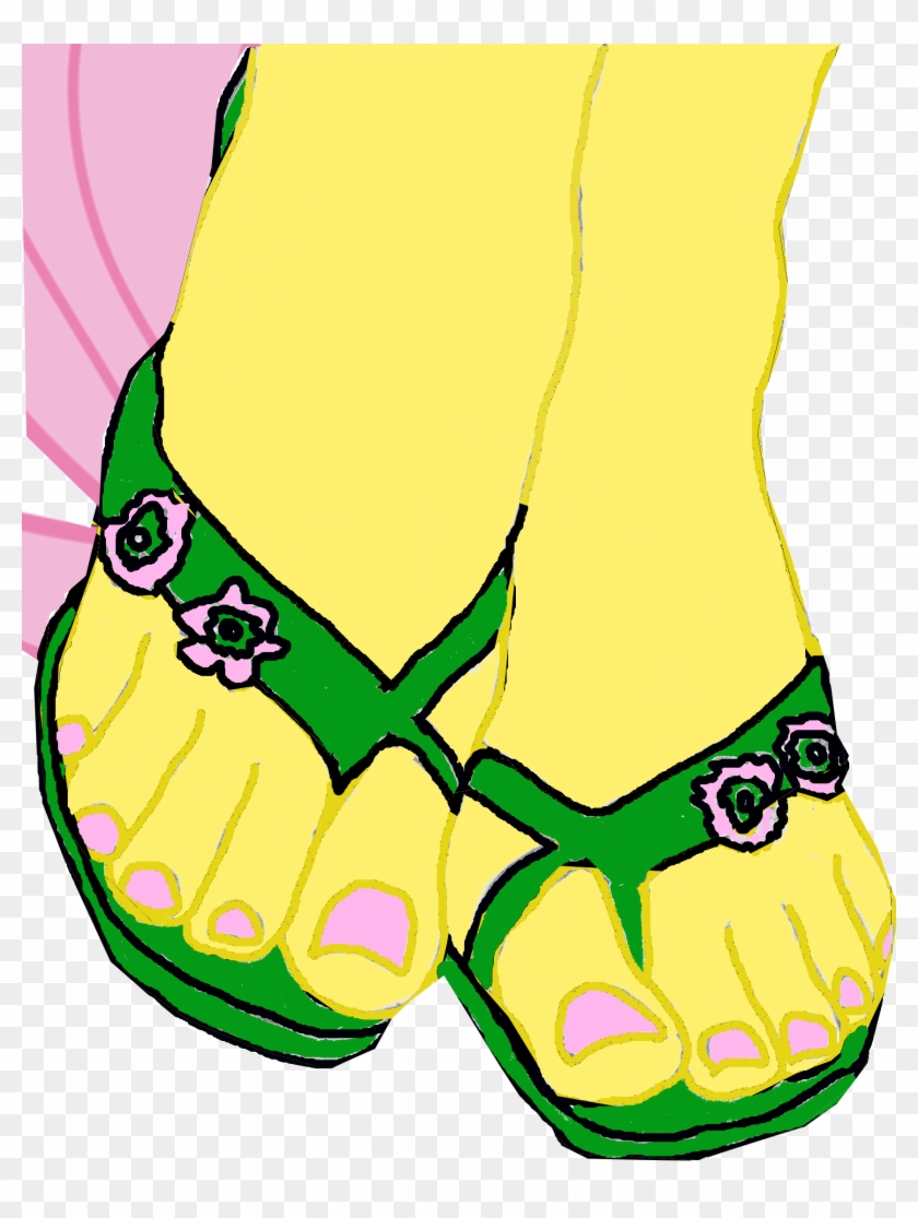 Fluttershy Feet Vector By Troyjr24 Fluttershy Feet - Fluttershy #443586