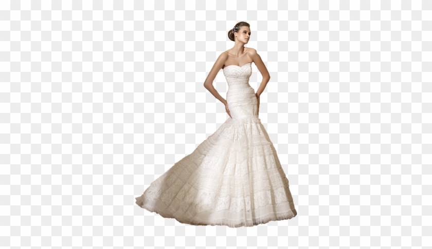 White Bride Photo Png Images - Bridal Gowns Png #443597