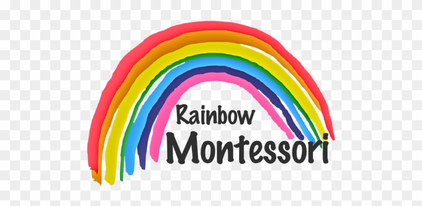 Rainbow Montessori School Logo - Hello, My Name Is Awesome #443598