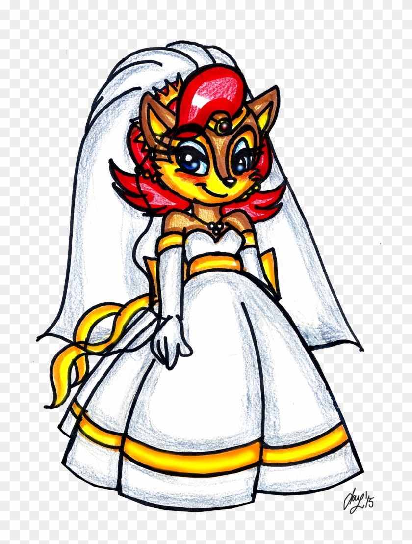 Sally The Bride By Jayfoxfire - Sally Acorn #443675