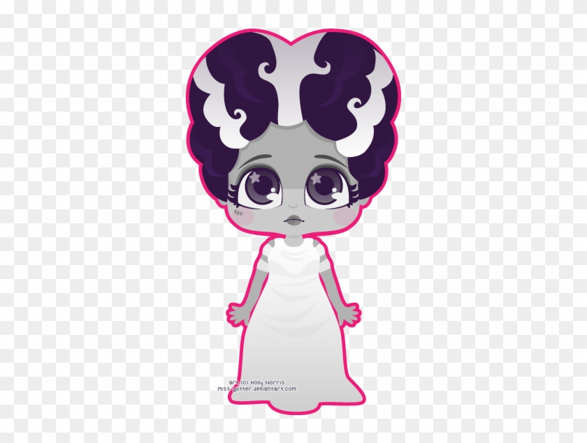 Bride Of Frankenstein By Miss-glitter - Bride Of Frankenstein Clipart #443757