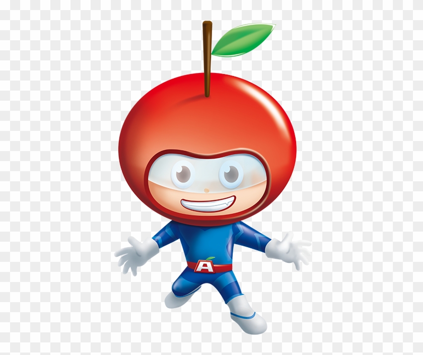 Apple Boy Front - Cartoon #443765