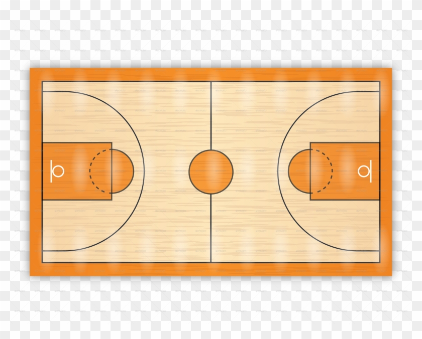 Photos Of Cartoon Basketball Court Clipart - Cancha De Baloncesto Dibujos -  Free Transparent PNG Clipart Images Download