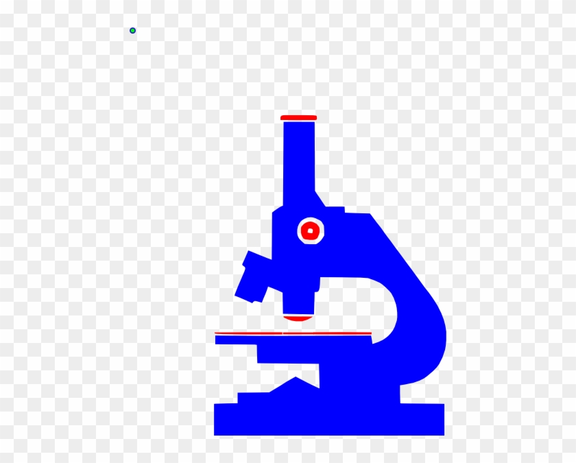 Microscope Blue Red Clip Art At Clker - Smk Kesehatan Tpa Jember #443806