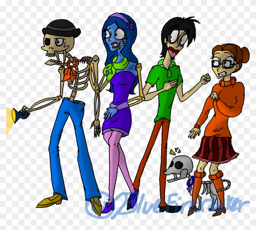 Bluefirerocker Corpse Bride Meets Scooby Doo By Bluefirerocker - Cartoon #443821