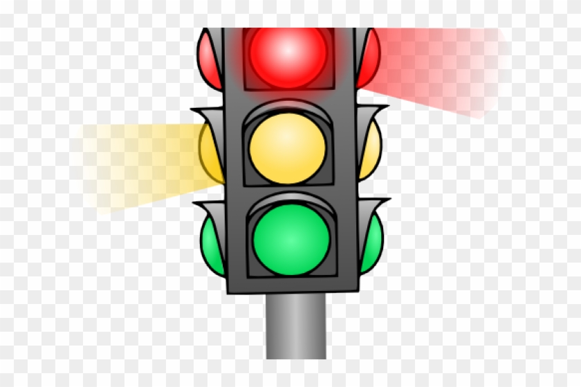 Stoplight Clipart - Transparent Traffic Light #443994